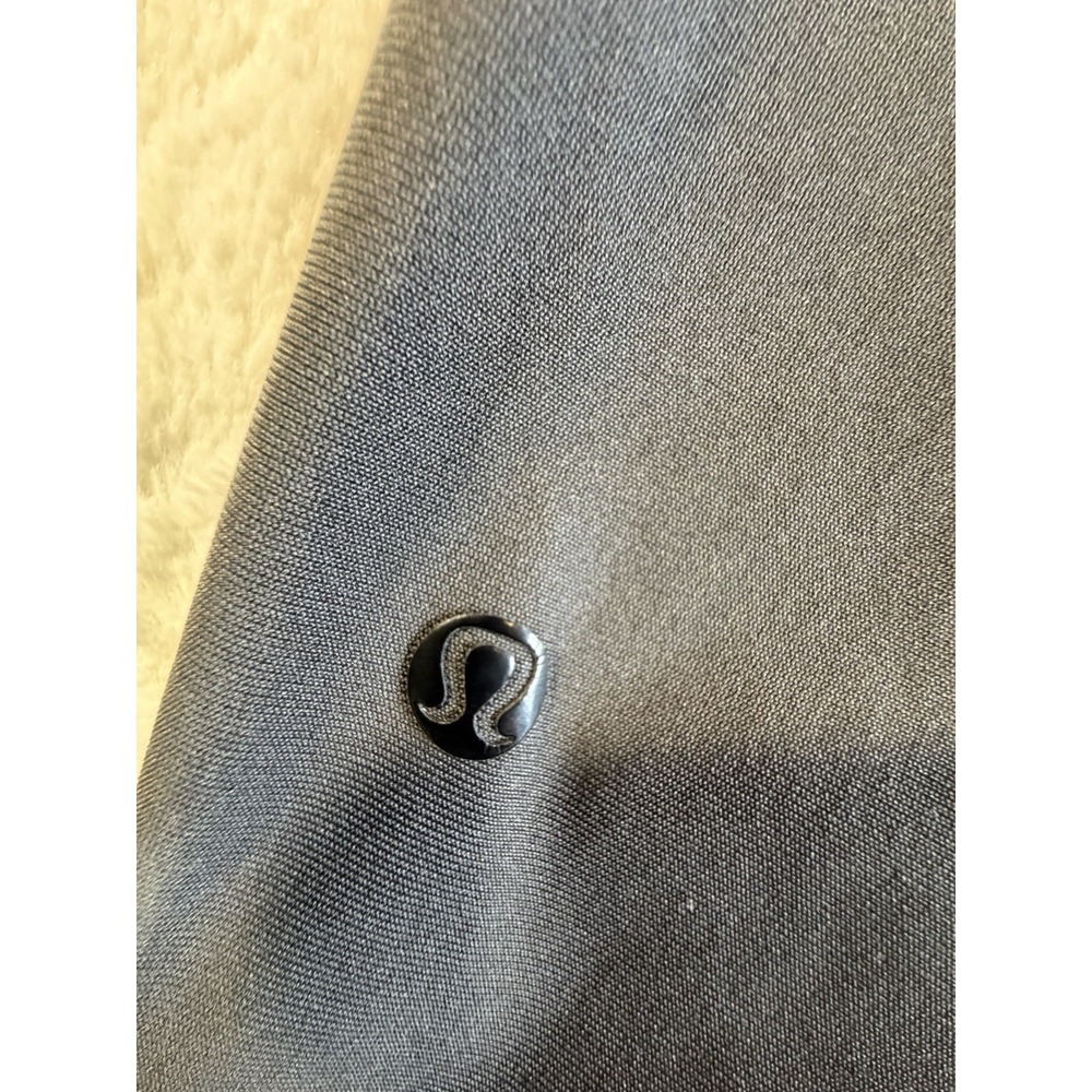 Lululemon Charcoal Grey Shorts Five Pockets Stretch Comfortable 32 Inseam 10" - Picture 3 of 6
